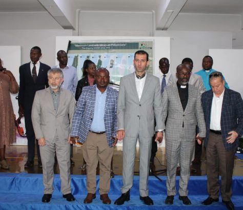 Palestinian ambassador with Zim Pastors