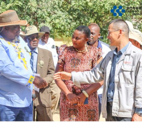 Chief Chikwaka in conversation with Prospect delegation