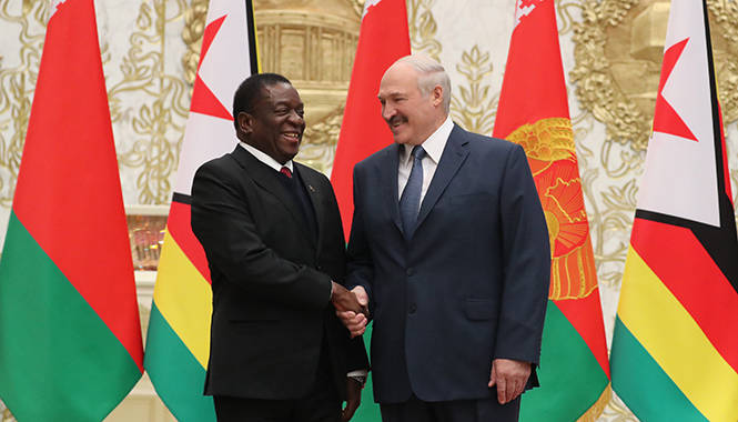 President Mnangagwa & President Alexander Lukashenko